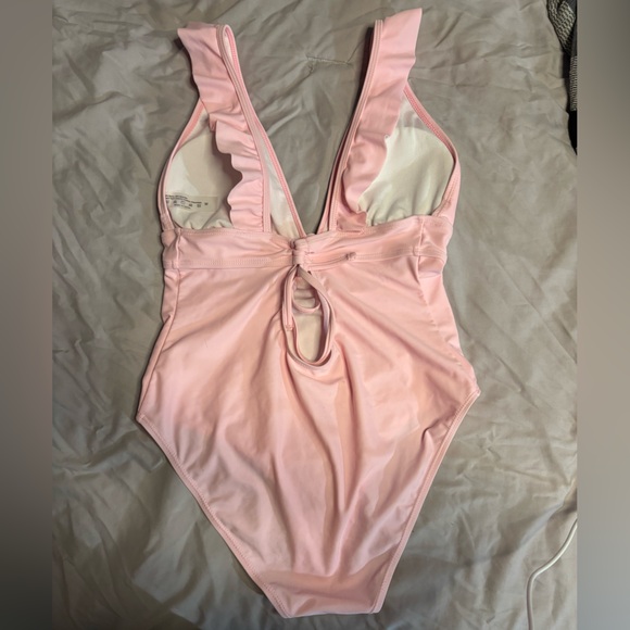 Pink Ruffled Swimsuit - Picture 2 of 5